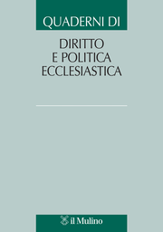 Cover: Quaderni di diritto e politica ecclesiastica - 1122-0392