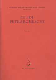Cover: Studi petrarcheschi - 1128-2045