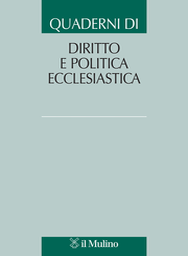 Cover of Quaderni di diritto e politica ecclesiastica - 1122-0392