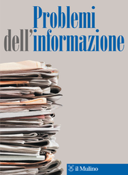 Cover of Problemi dell'informazione - 0390-5195