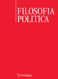 Cover of Filosofia politica - 0394-7297