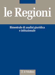 Copertina del fascicolo 4/2022 from journal Le Regioni